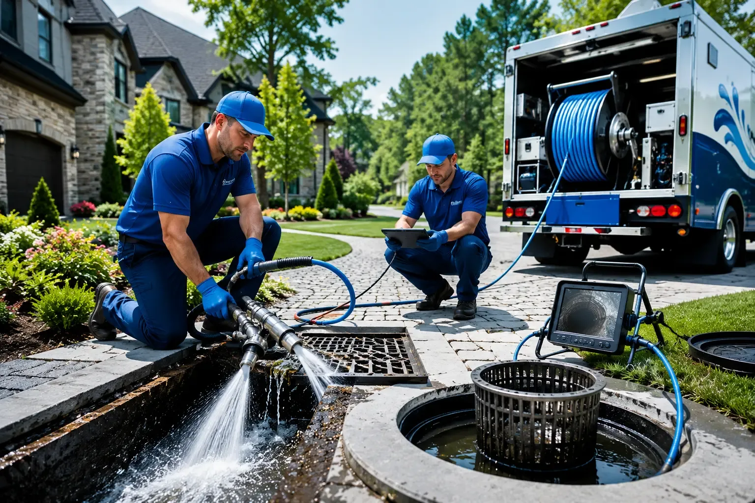 Local outdoor drain cleaning professionals in Powell, OH