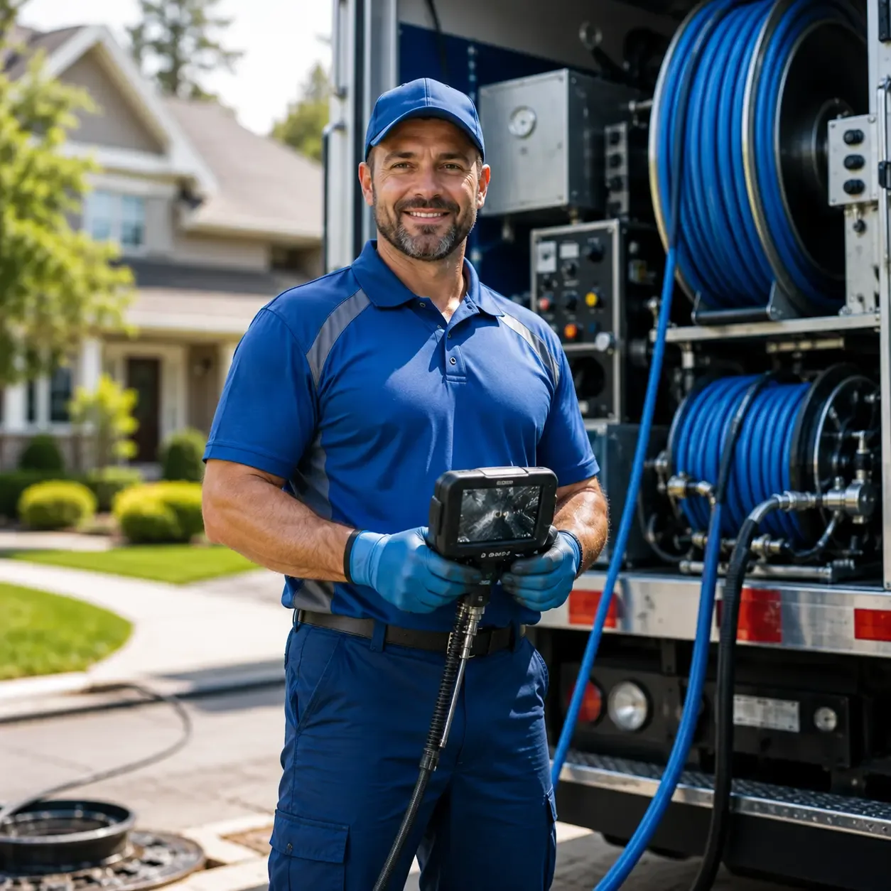 Local outdoor drain cleaning specialists in Powell, OH